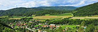 Ausblick vom Kalvarienberg in Aggsbach
